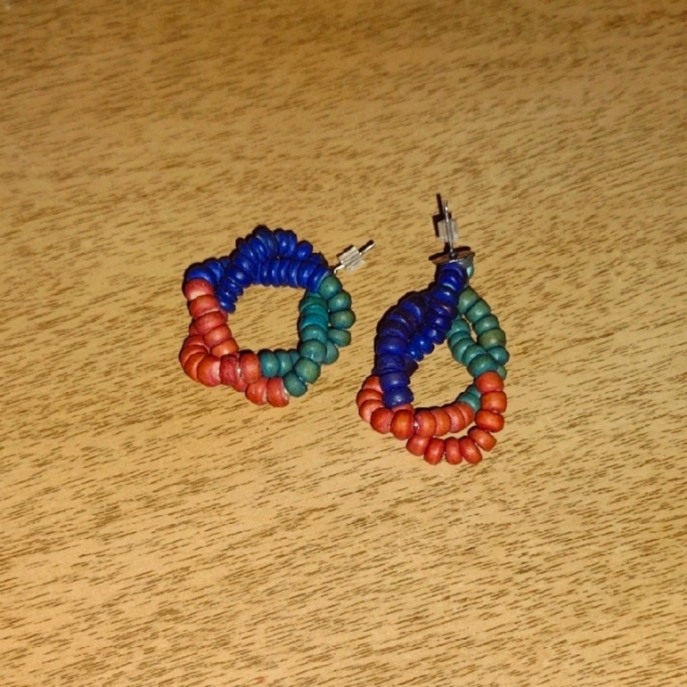 Colorful Beaded Earrings
